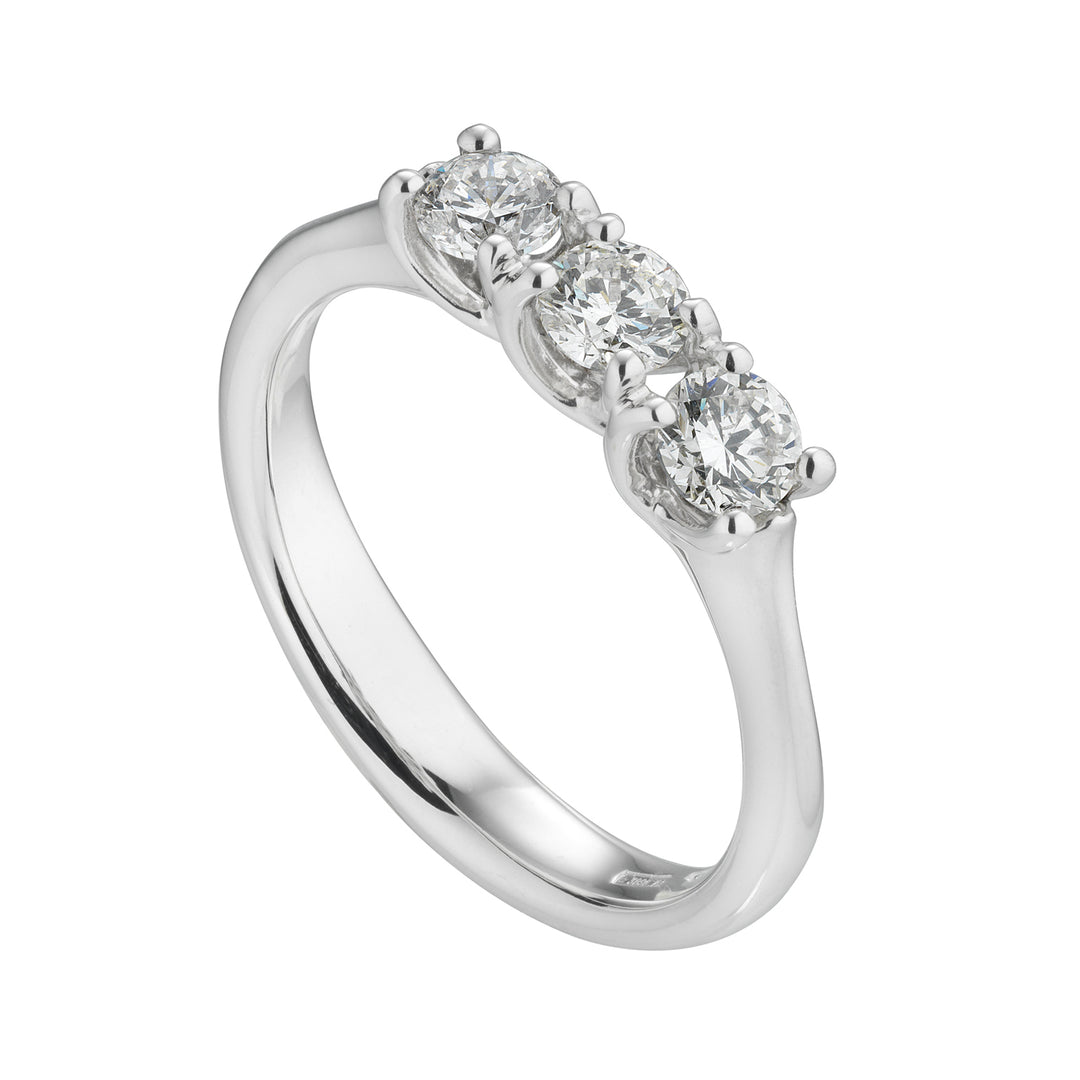 World Diamond Group forevermark grace trilogy ring ABFMTRETRIL-25303110104