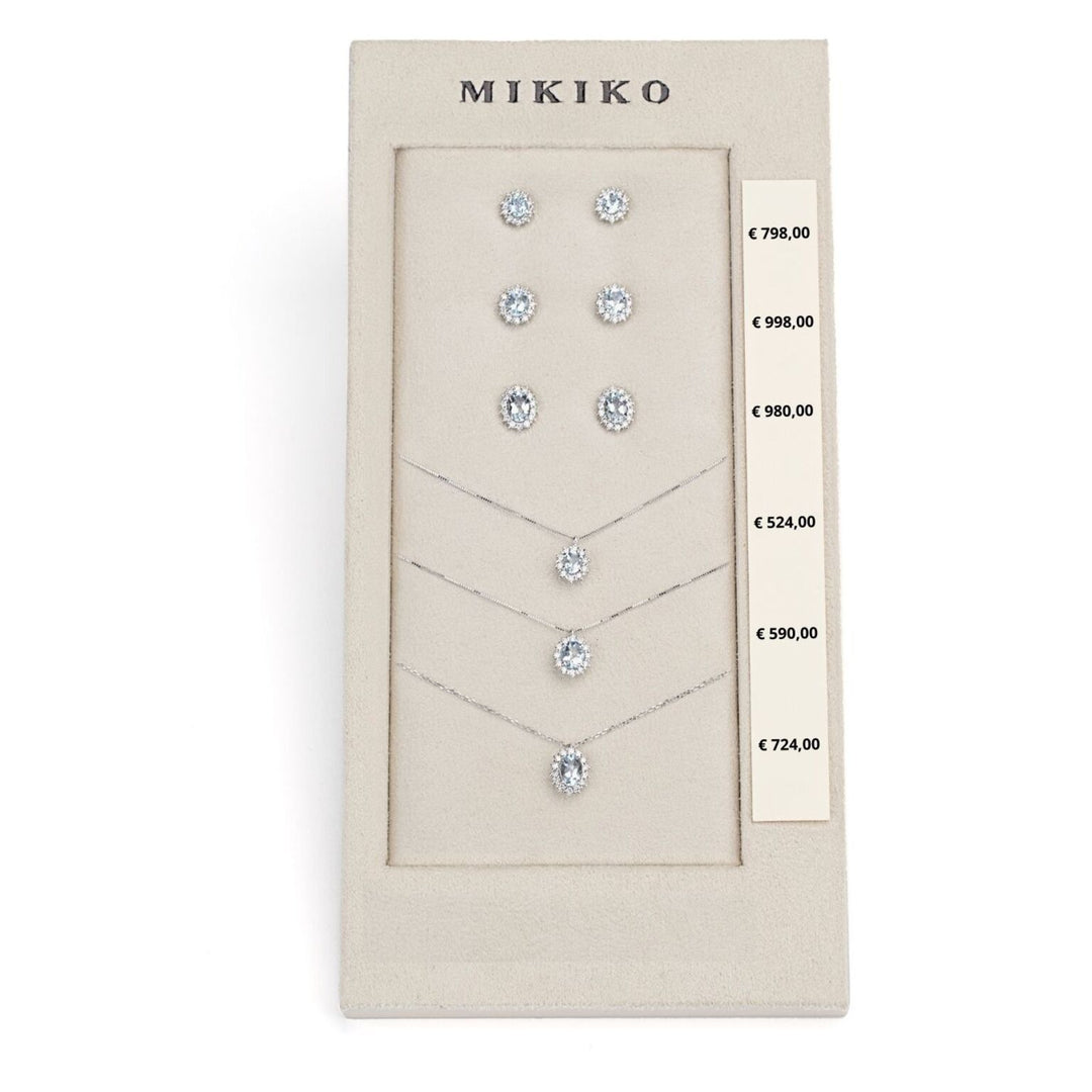 Mikiko package cl 5125/5126/5086 + or 5103/5104/5068 18kt oval 4x3/5x4/6x4 aquamarine M.LIGHTBOX.33