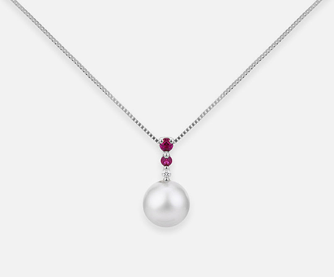 Nihama cl 18k fw 7/7.5 dia ct.0.015 rubies ct.0.075 ND1020O4FABI070