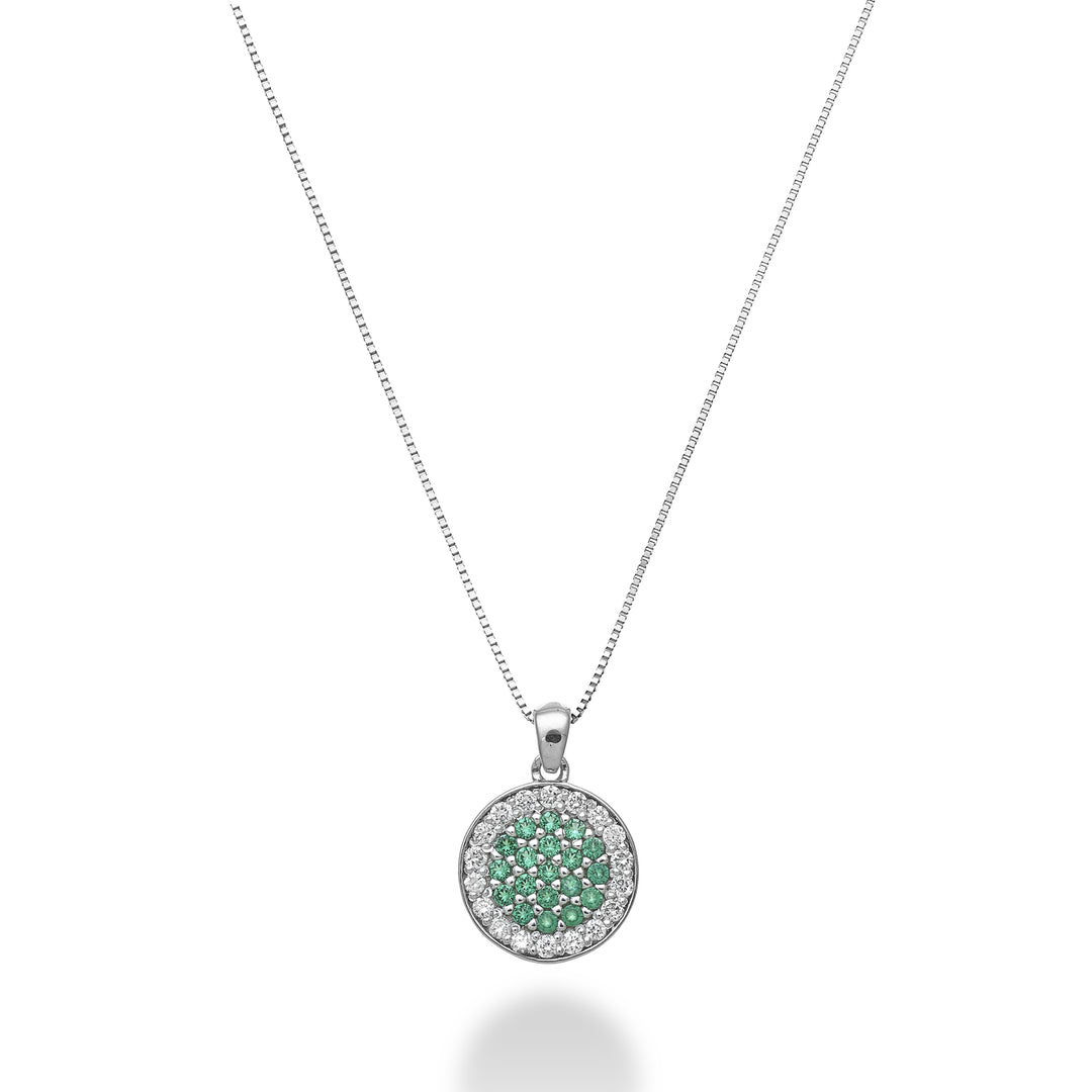 Nihama cl 18k emeralds 0.09 ct diam. 0.10 ct ND5183O4SMRDI