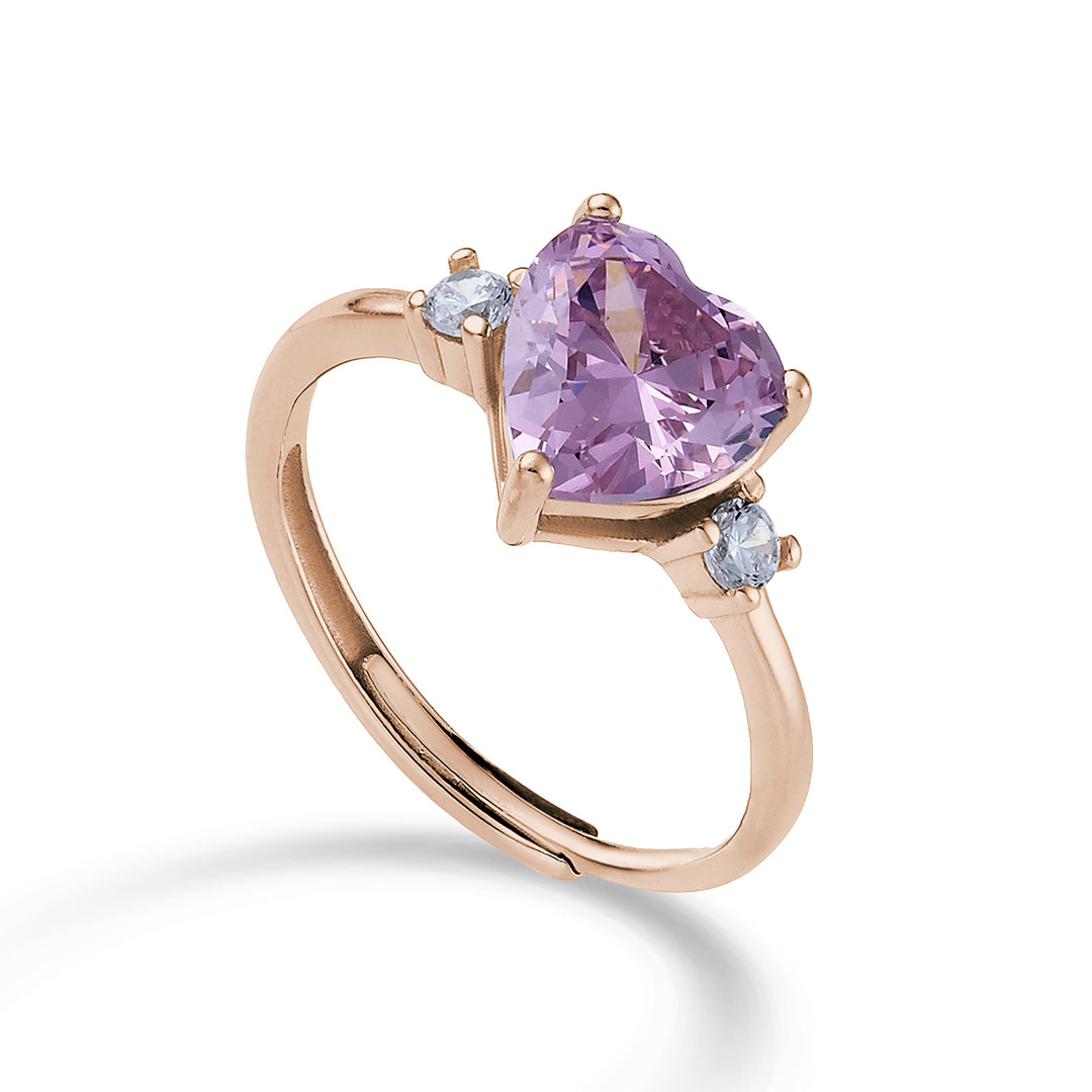Nihama an ag925 gem swarovski white and pink NA7202A3ROSA000
