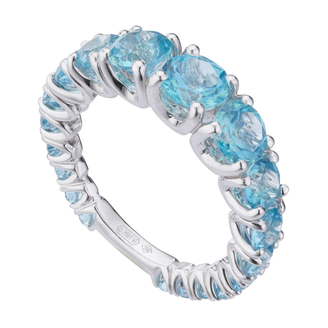 X-Diamond an 18kt Swiss topaz with white gold bar LXDABIC1498TPSO4
