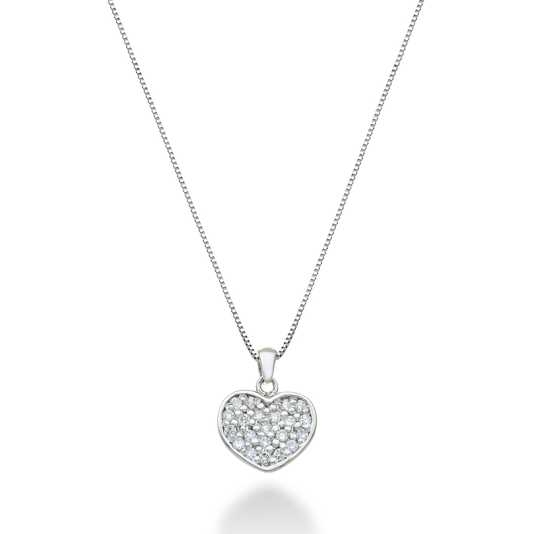 Nihama cl 18k heart 0.13 ct ND5167O4BR013