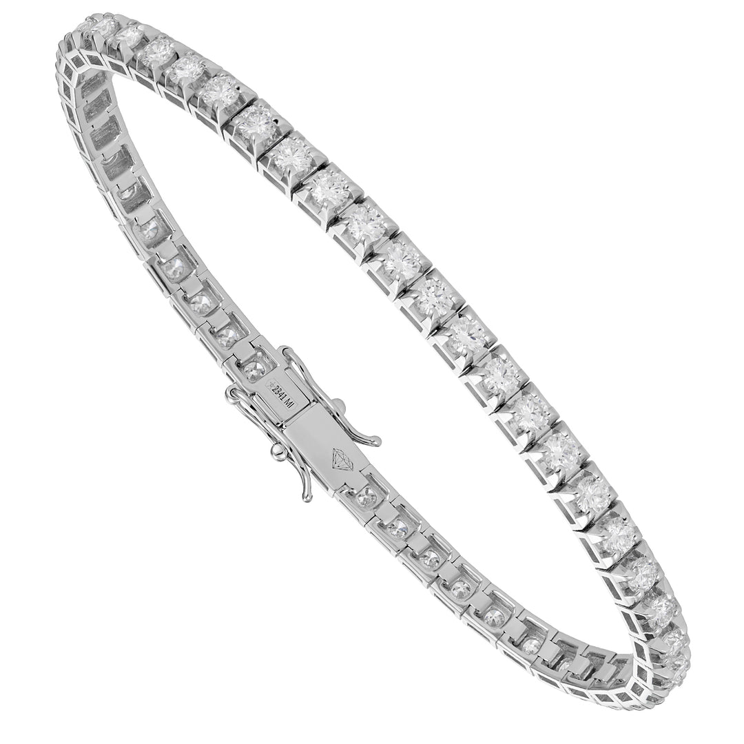 Golay square tennis bracelet 4.70 ct BTQ060DI21-22033110119