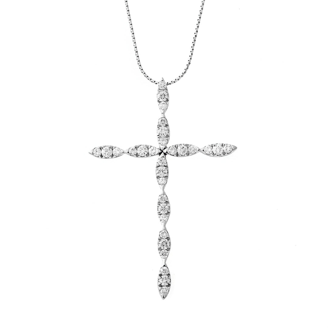 Golay gold and diamond cross GRDMCR-14022110024