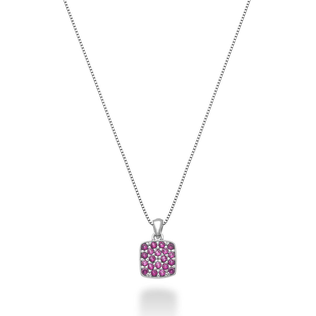 Mikiko cl 18k ruby square 0.12 ct MD5164O4RBR