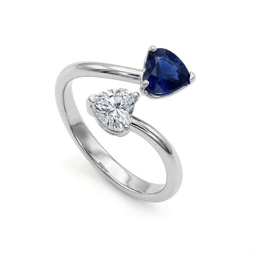 Golay bilogy ring contrary zaf hearts 6x5 and diamond ABL844DZB65B-26070110072