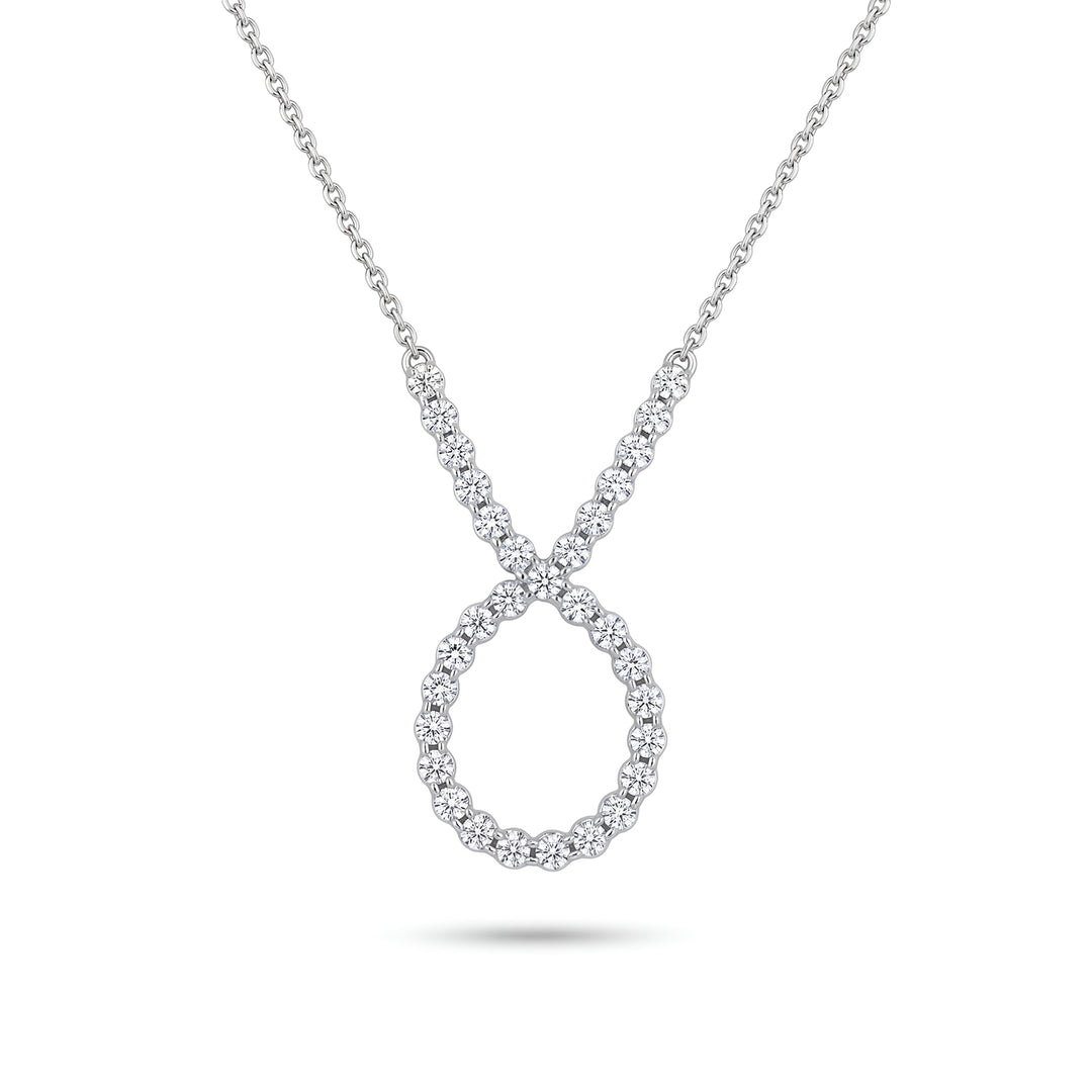 Golay round. fancy multistone with cent knot and chain GMPF006DI-23293110056