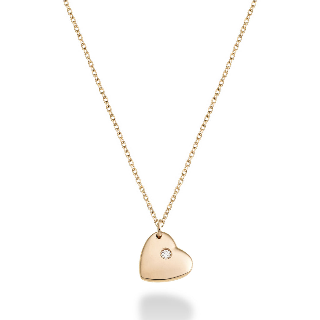 Mikiko cl 18k heart 0.01 ct rose gold MD5127O3BR001