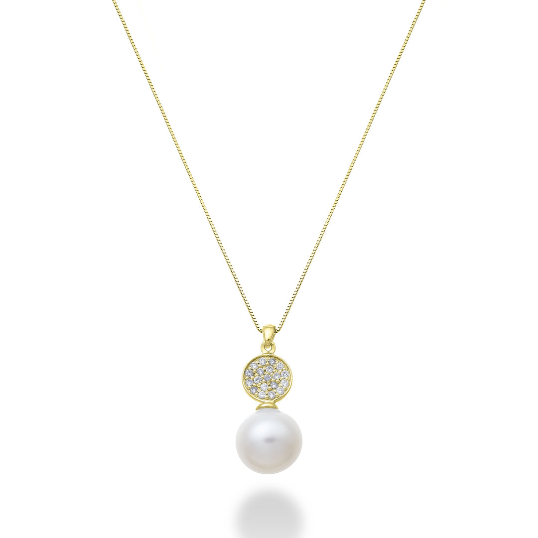 Nihama cl 18k round fw 8/8.5 ct.0.10 yellow gold ND1094O1FABI080