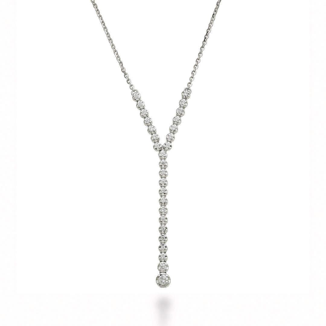 Golay round. multi-patterned y motif and chain GMPF009DI-25287110106