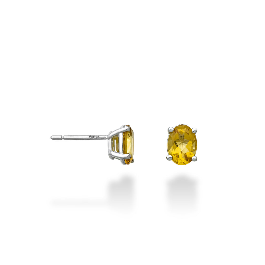 Nihama or 18k oval citrine 7x5 ct.1,20 NO5121O4CITR