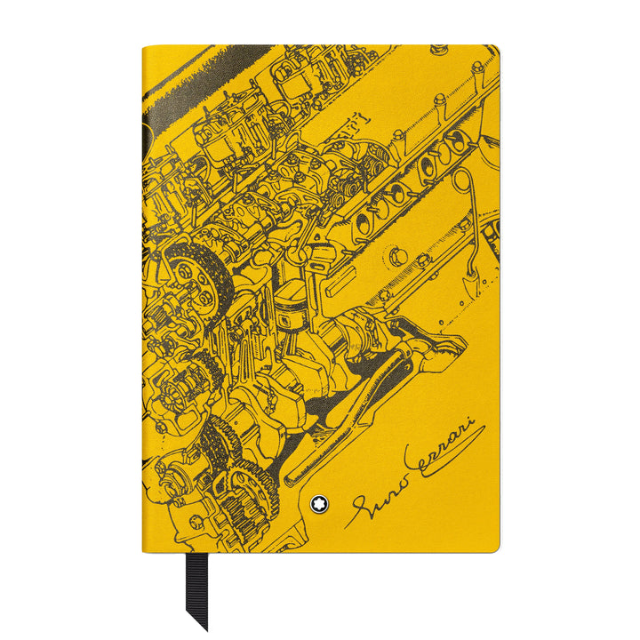 Montblanc Block Block #146 A Linds Montblanc דמויות נהדרות Enzo Ferrari Edition מיוחד Giallo Modena 134717