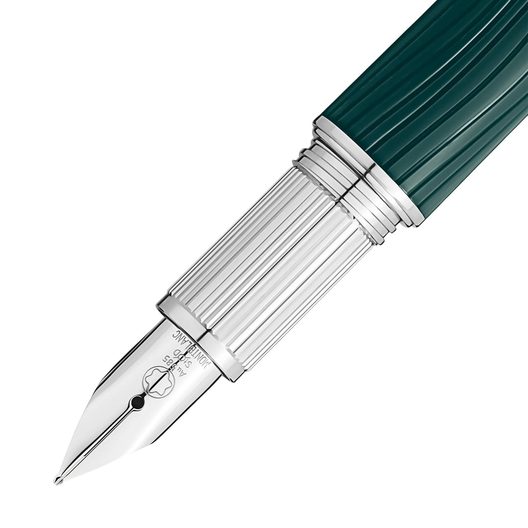 Montblanc fountain pen StarWalker PolarGreen Doué tip M 132906