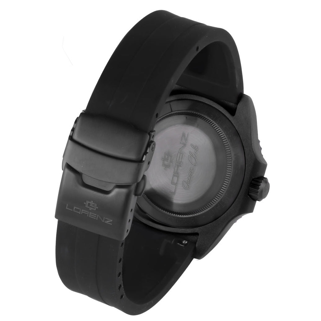 Lorenz Ocean Club Green Turtle Watch 40 מ"מ קוורץ שחור 030268DD