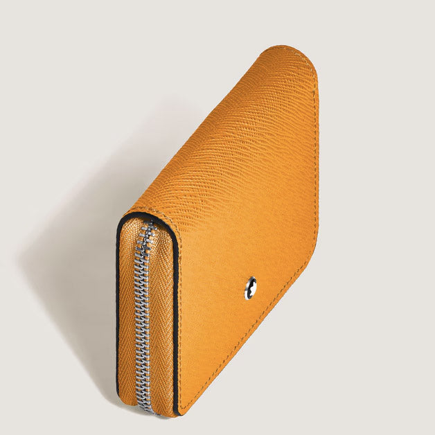 Montblanc wallet 2 mini pockets Sartorial saffron 221504