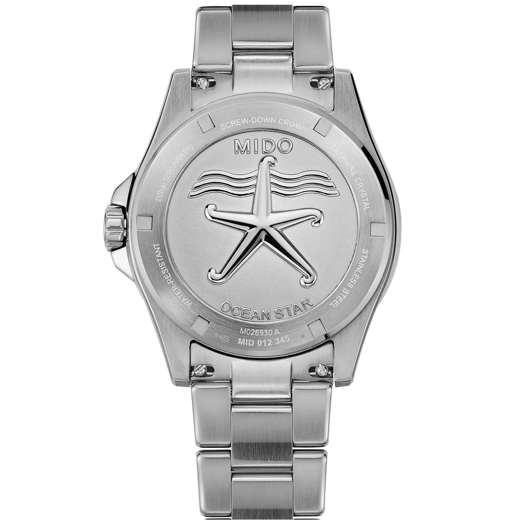 Mido watch Ocean Star 200 41mm blue automatic steel M026.930.11.041.00