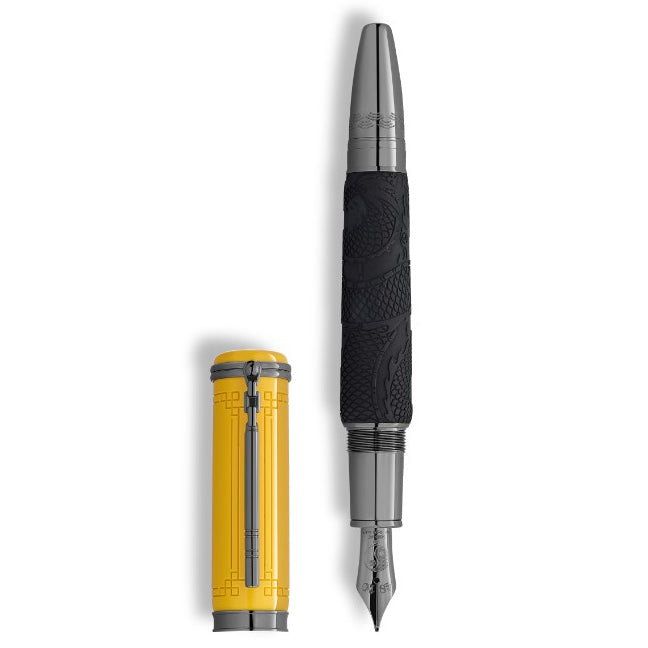 Montblanc fountain pen Great Characters Homage to Bruce Lee Special Edition tip M 133427