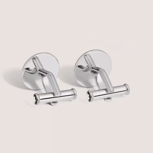Montblanc cufflinks Writers Edition Homage to Bram Stoker steel 135974