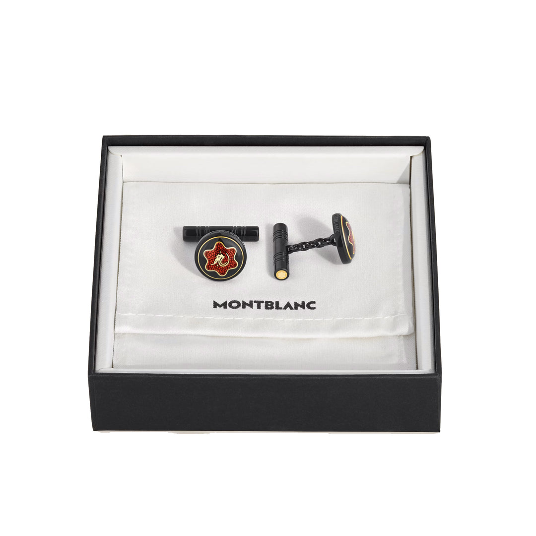 Montblanc cufflinks Great Characters Homage to Bruce Lee 135971