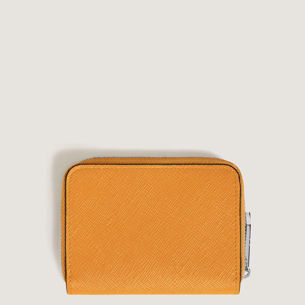 Montblanc wallet 2 mini pockets Sartorial saffron 221504