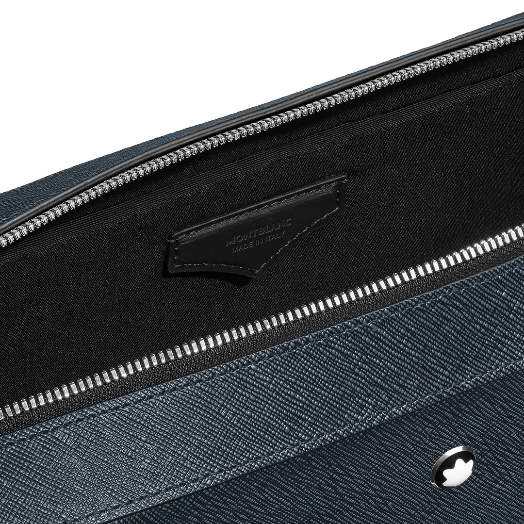 Montblanc Blue Sartorial Media Tweed Blue 220332 תיק