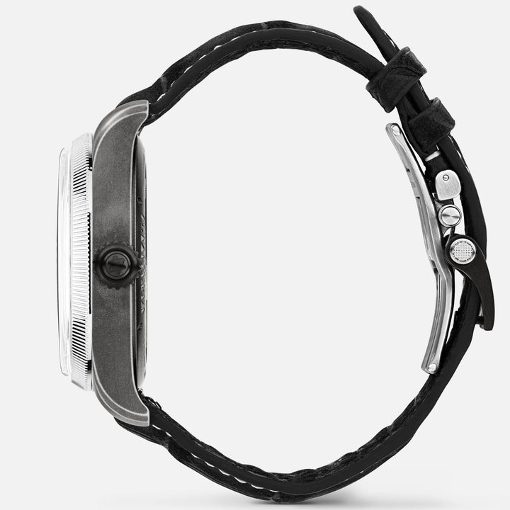 Montblanc Watch 1858 הסוד שנחשף Minerva Monopusher Chronograph מהדורה מוגבלת - 88 דגימות 43 מ"מ פלדה משופעת ידנית 131155