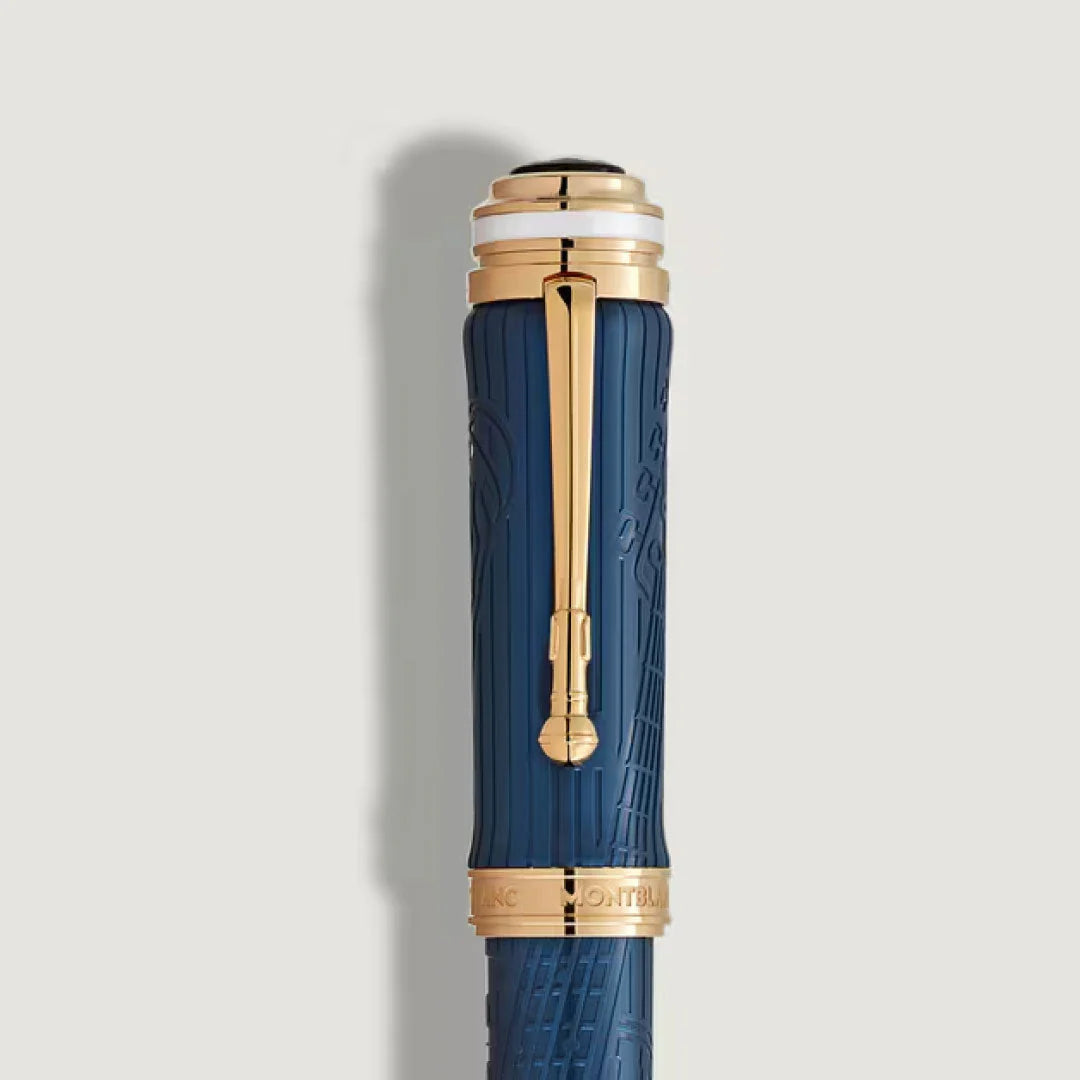 Montblanc fountain pen Great Characters Homage to Queen Special Edition tip M 131977