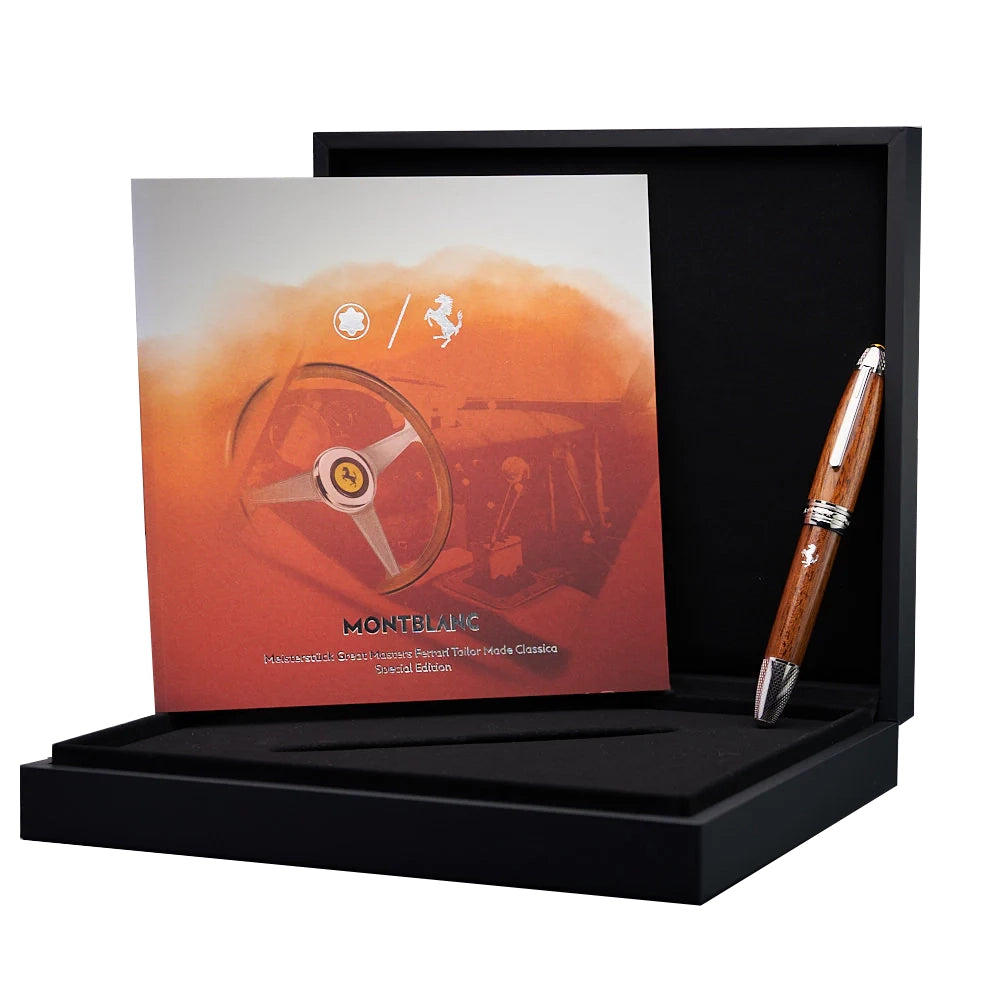 Montblanc fountain pen Meisterstück Great Masters Ferrari Tailor Made Classica Special Edition tip M 131318