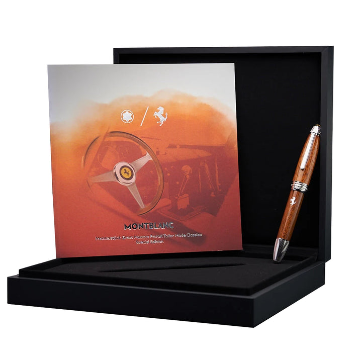 Montblanc fountain pen Meisterstück Great Masters Ferrari Tailor Made Classica Special Edition tip M 131318