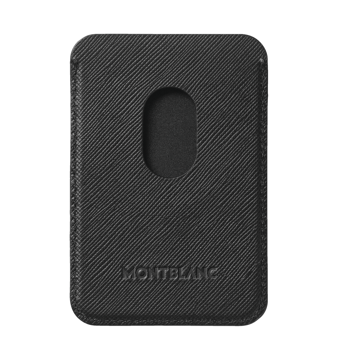 Montblanc תאי Carecarte 2 לאייפון עם Apple Magsafe Sartorial Black 129226