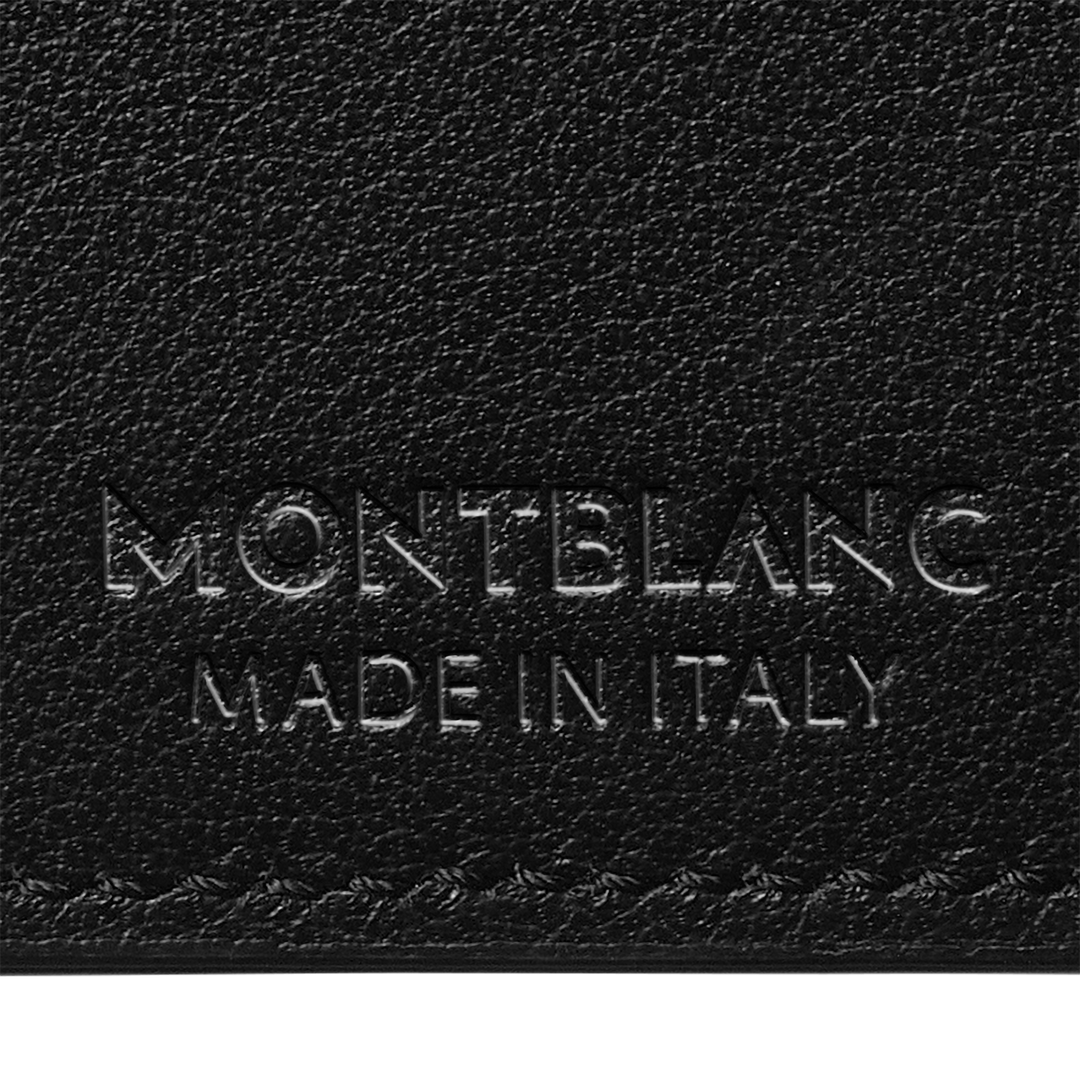 Montblanc כרטיס כרטיס 6 Meissstück בחר במאים שחורים רכים 130049
