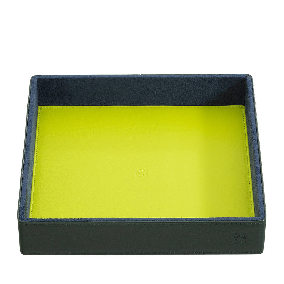 DuDu דלת כניסה לעיצוב עור צבעוני בעיצוב עור עם חפצים עם קופסת מתנה