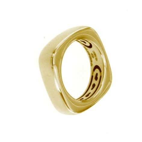 טבעת עיצוב עירונית של פיטי וסיסי 925 גימור כסף PVD זהב צהוב 8594G-15
