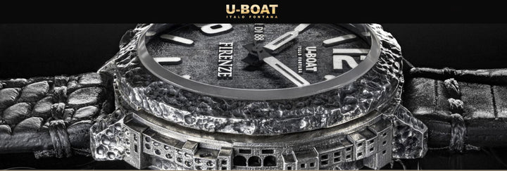 U-Boat Firenze Silver מהדורה מוגבלת שעון 88 דגימות 45 מ"מ כסף אוטומטי 925 פלורנס כסף