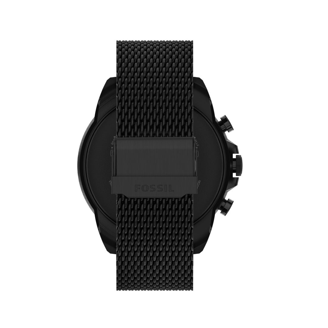 Fossil Smartwatch Gen 6 Watch עם צמיד גופיה פלדה שחורה FTW4066
