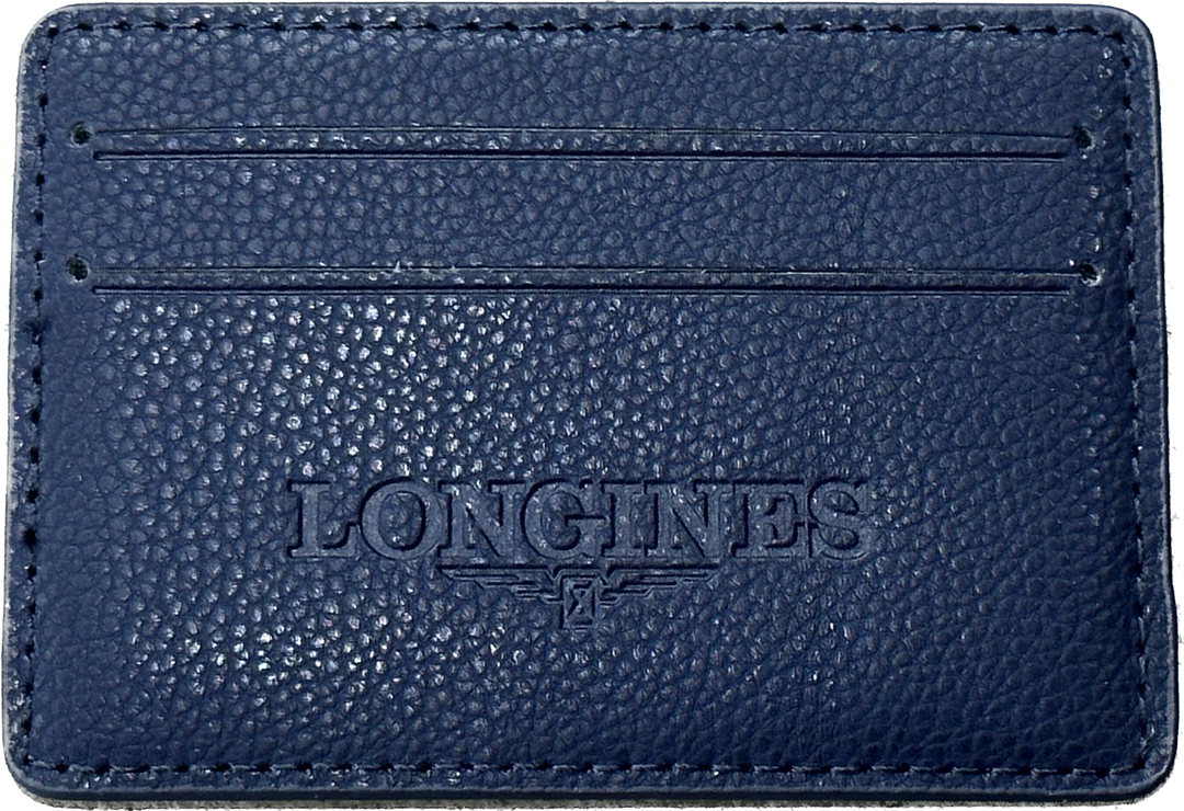 לונגיינס כרטיס אשראי 4 Long-01-CC כחול עור כחול עור