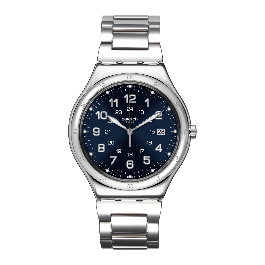 Swatch watch BLUE BOAT AGAIN Original Irony 41mm YWS420GC