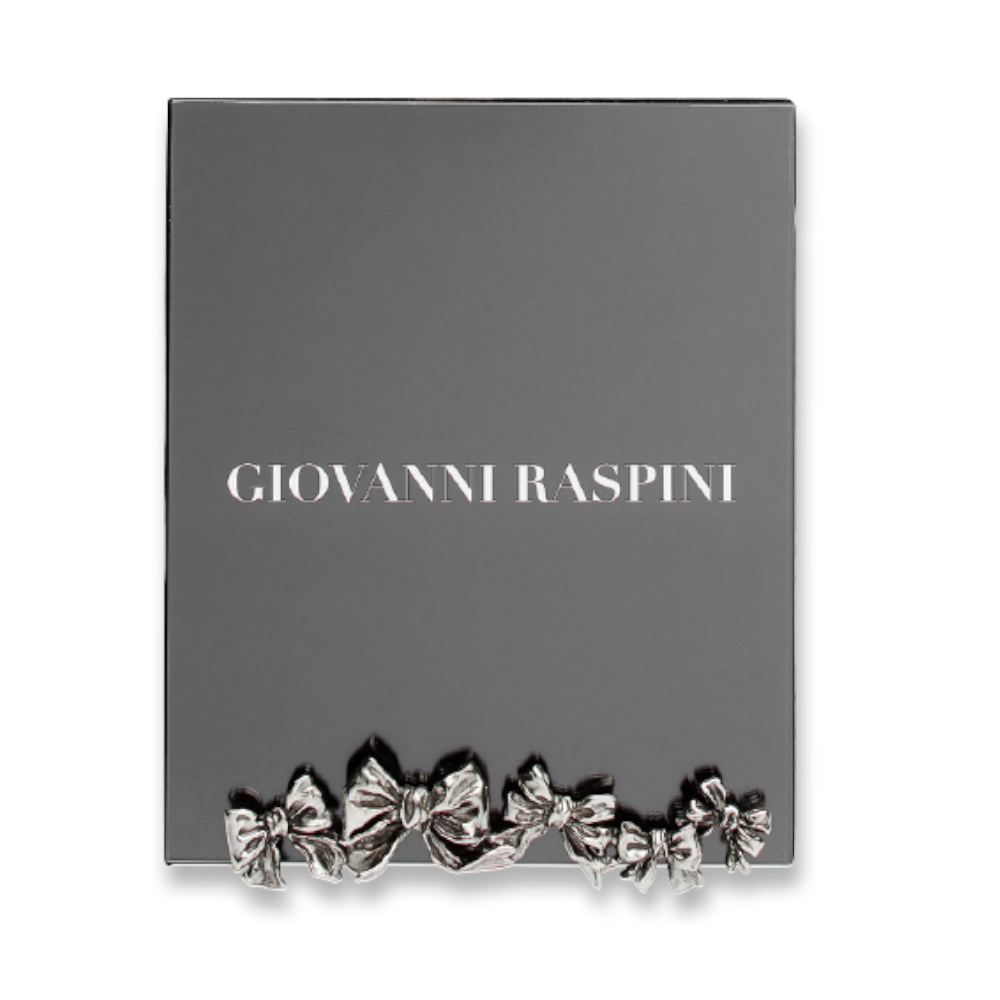 Giovanni Raspini זכוכית קשתות 16x20 ס"מ ברונזה לבנה B0686
