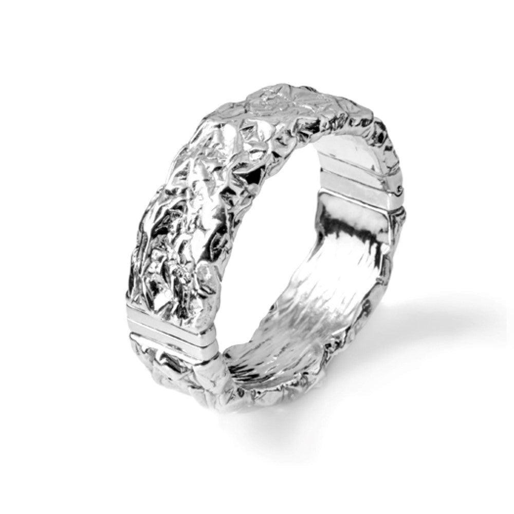 Giovanni Raspini bracciale Bangle Petra Grande argento 925 11021 - Gioielleria Capodagli