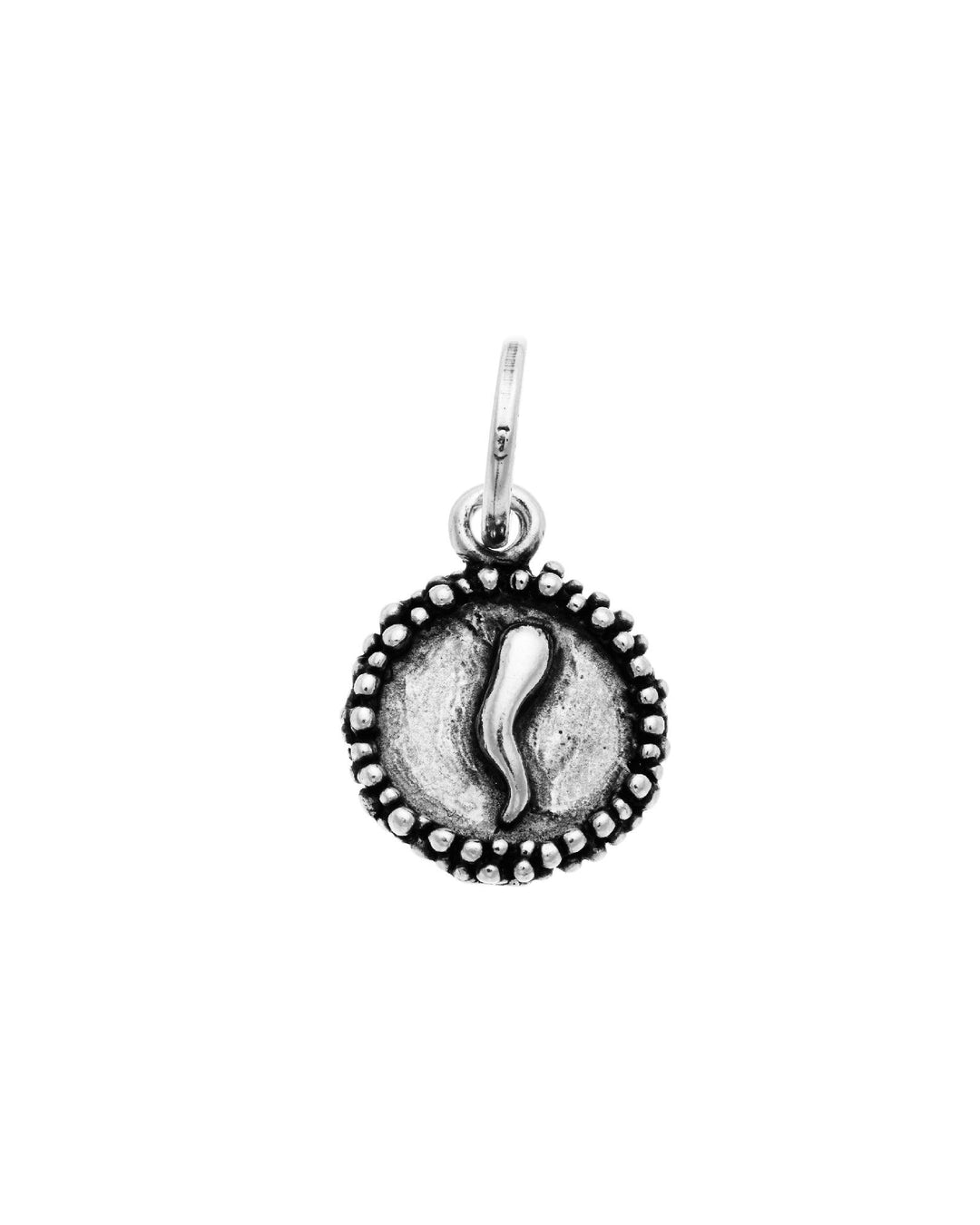 Giovanni Raspini charm Corno Perlage argento 925 10639 - Capodagli 1937
