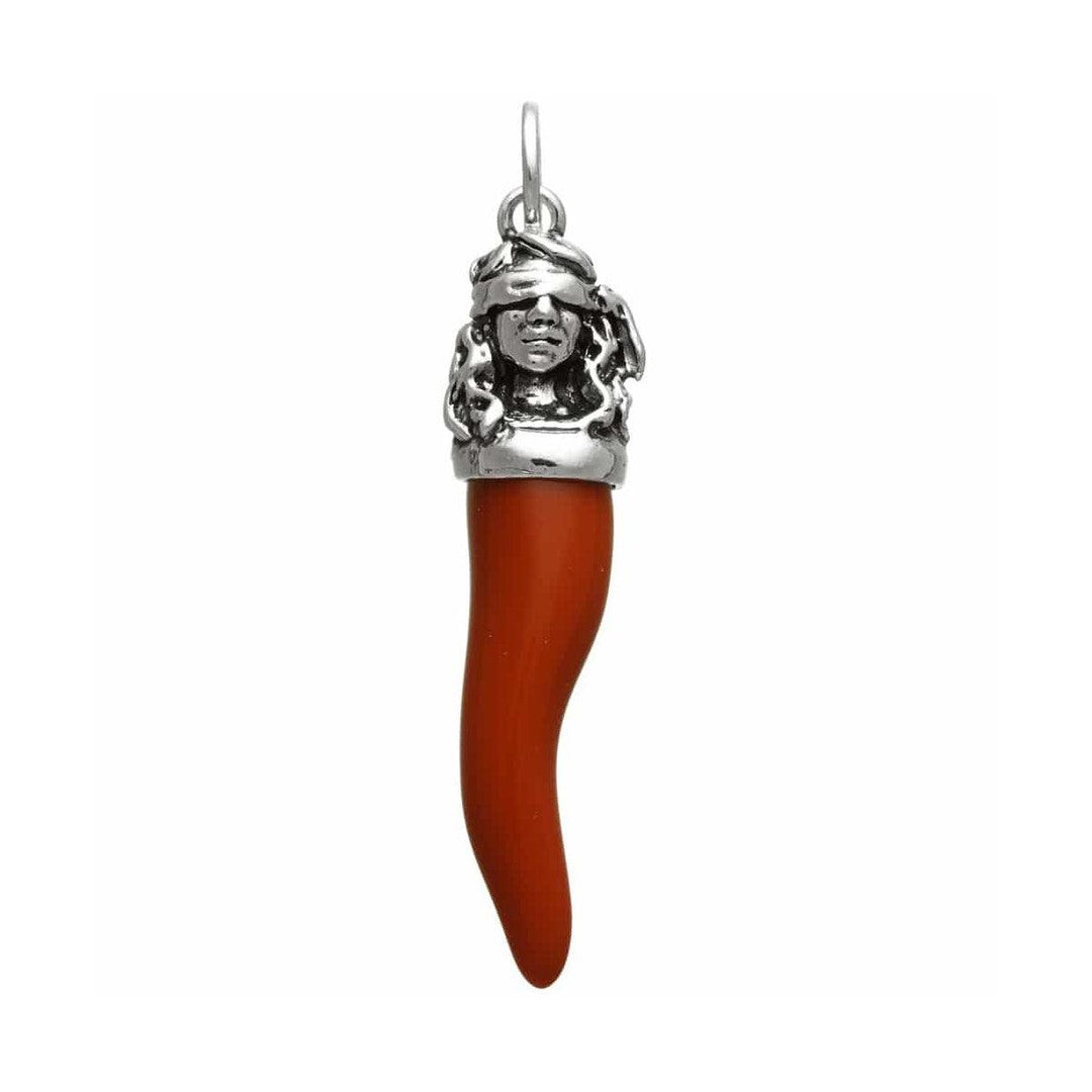 Giovanni Raspini charm Corno Rosso Dea Fortuna argento 925 10988 - Capodagli 1937