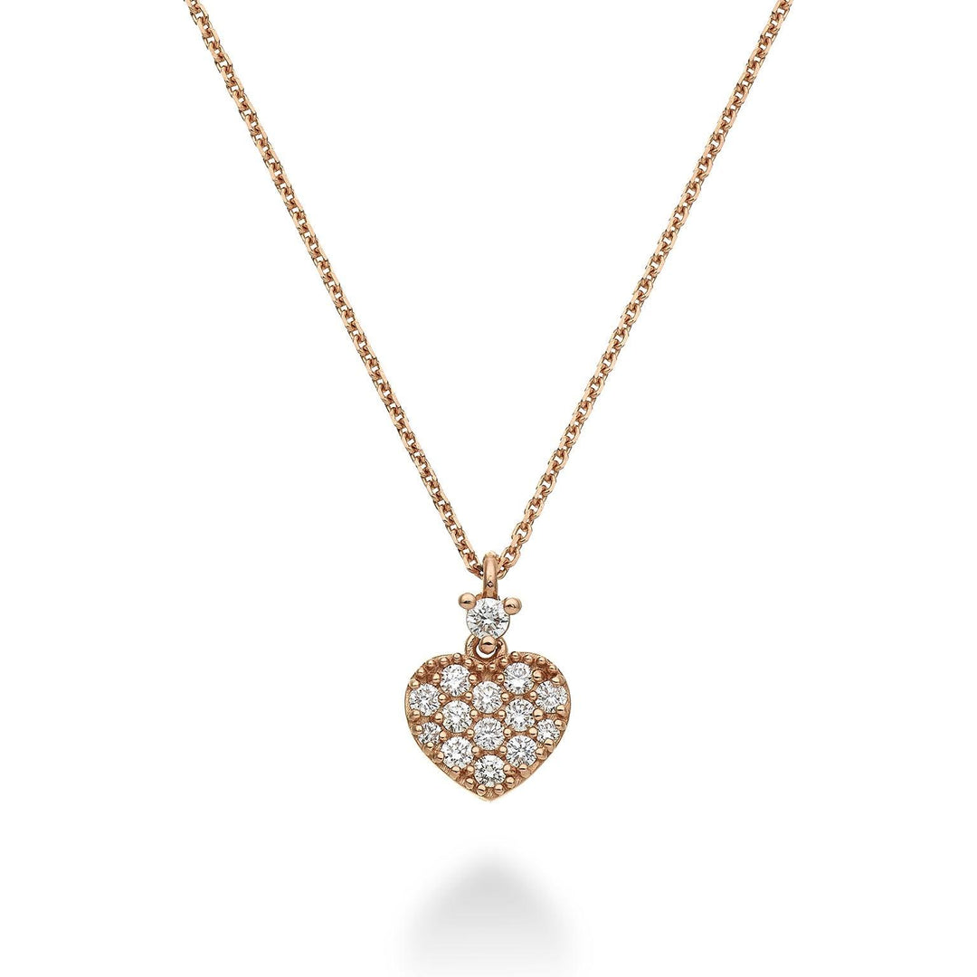 Golay Collana in Oro 18kt cuore piatto small - Capodagli 1937