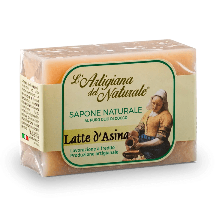 L'Artigiana del Naturale pochette con prodotti biologici linea latte d'asina completa - Capodagli 1937