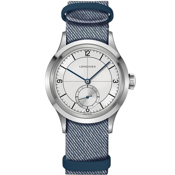 Longines orologio The Longines Heritage Classic 38.5mm argento acciaio automatico L2.828.4.73.0 - Gioielleria Capodagli