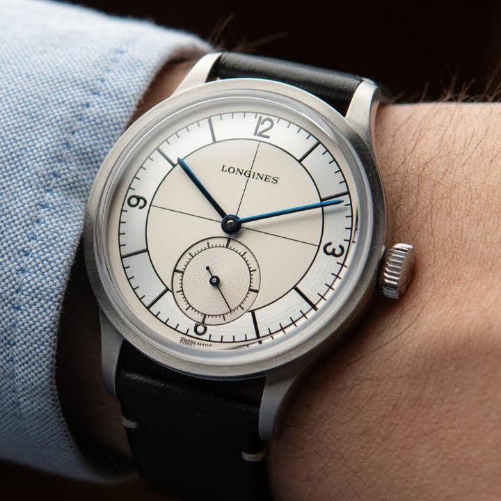Longines orologio The Longines Heritage Classic 38.5mm argento acciaio automatico L2.828.4.73.0 - Gioielleria Capodagli