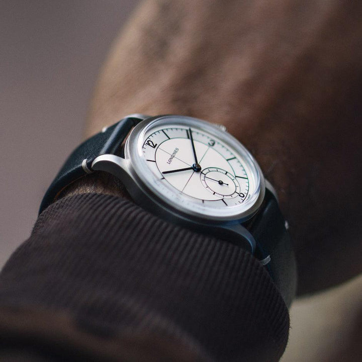 Longines orologio The Longines Heritage Classic 38.5mm argento acciaio automatico L2.828.4.73.0 - Gioielleria Capodagli