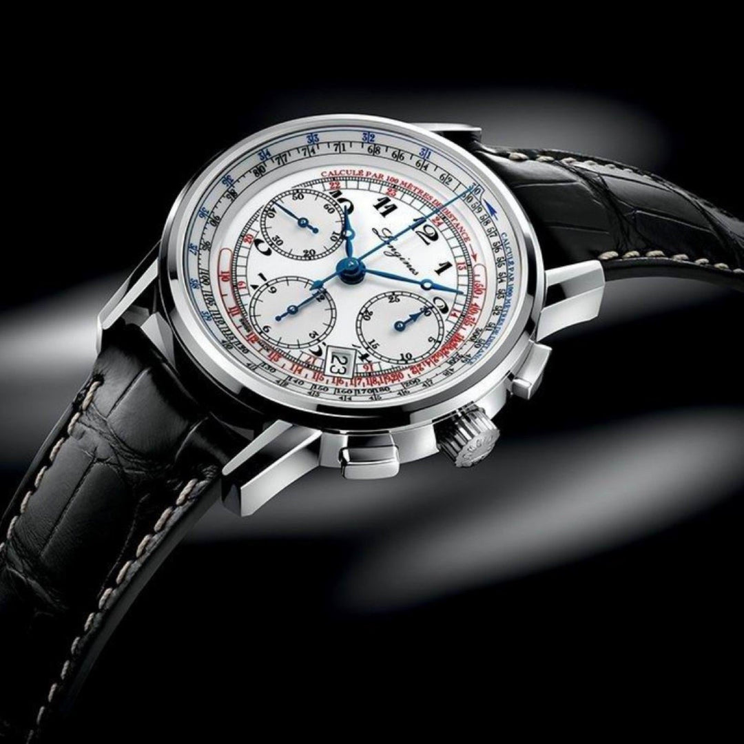 Longines orologio uomo Heritage Chronograph 41mm automatico acciaio L2.781.4.13.2 - Gioielleria Capodagli