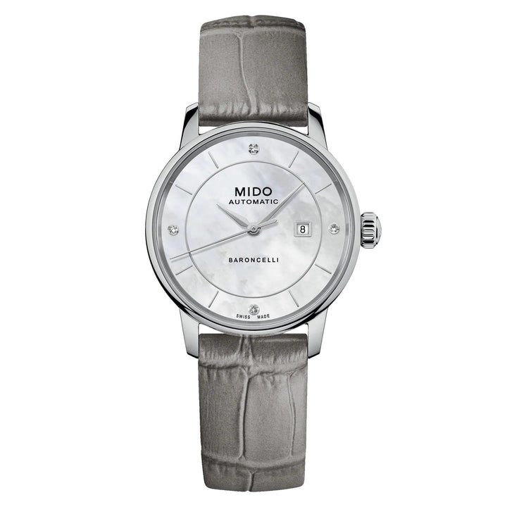 Mido orologio Baroncelli Signature Lady Colors Box Special Edition 30mm madreperla automatico acciaio M037.207.16.106.00 - Capodagli 1937