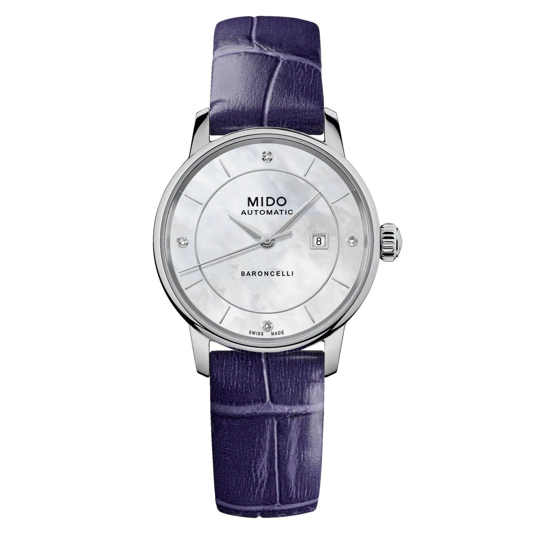 Mido orologio Baroncelli Signature Lady Colors Box Special Edition 30mm madreperla automatico acciaio M037.207.16.106.00 - Capodagli 1937